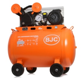 Compresor aer 270L 4kW BJC B88033 – debit 600 l/min, 8 bar, compresor profesional trifazic cu transmisie pe curea - Img 4
