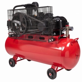 Compresor de aer cu ulei KraftDele KD1477, 100L, 3 pistoane, 5,2 CP, 8 bar, cu separator integrat, transmisie pe curea - Img 8