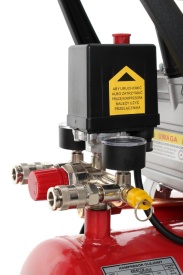 Compresor de aer cu ulei KraftDele KD400-K3, rezervor 24L, 8 bar, 133 L/min, 2.8 kW, cu set pneumatic 8 piese - Img 9
