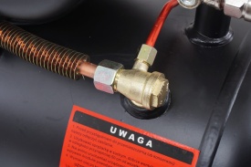 Compresor de aer cu ulei VERKE 24L, 2 CP, 130 l/min, 8 bar, rezervor 24 litri pentru atelier și scule pneumatice - Img 11
