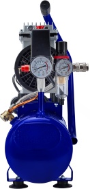 Compresor de aer fără ulei KraftDele KD4098, rezervor 9L, 550W, debit 155 L/min, compact pentru garaj și atelier - Img 7
