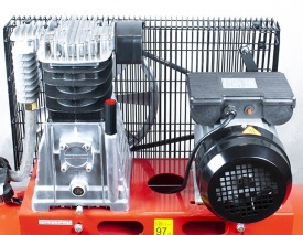 Compresor de aer industrial 90 litri, 345l/min 2.2kW, 220V K 400/90 K400/90 – Kraft&Dele