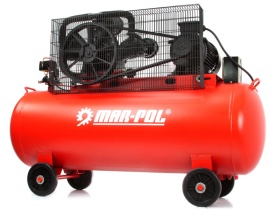 Compresor de aer profesional 300L MAR-POL M88423 – motor 7.5kW (400V), pompă W3 (3 pistoane), debit real 900 l/min, documentație ISCIR - Img 3