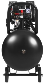 Compresor Fără Ulei 100L 2x2200W 585L/min – Putere Industrială pentru Atelier & Stomatologie | KraftDele KD4083 - Img 4