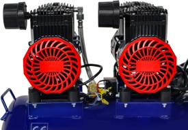 Compresor Fără Ulei 50L 3000W 475L/min – Putere Profesională pentru Atelier KRAFT&DELE KD4093 - Img 5
