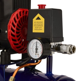 Compresor Fără Ulei 9L 1200W 155L/min – Compact, Silențios și Ușor de Transportat | KraftDele KD2127 - Img 9