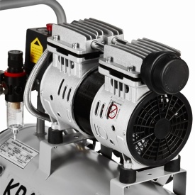 Compresor fără ulei KraftDele KD1395, 24L, 1200W, 8 bar, compresor aer pentru atelier, garaj și utilizări casnice - Img 8