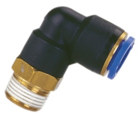 Conectori profesionisti din otel "L" cupla rapida cu diametru Ø8 si filet exterior 1/8" Push-in ADLER MA0114.96