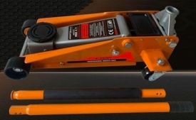 Cric auto hidraulic low profile KraftDele KD1378, 4T, ridicare 133-465 mm, pentru garaj și service - Img 5