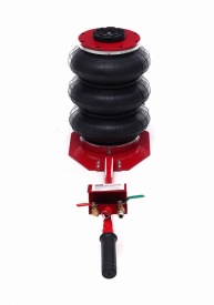 Cric hidraulic tip crocodil 3T KraftDele KD399, cu roți metalice și tampon din cauciuc, ridicare 150-400 mm - Img 3