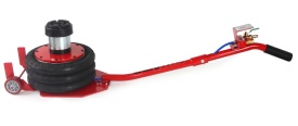Cric pneumatic tip pernă Mar-Pol 3.5T cu adaptor înalt, 3 burdufuri, ridicare până la 51 cm pentru atelier și vulcanizare - Img 12