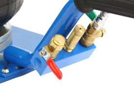 Cric pneumatic tip pernă Mar-Pol M80130R/2 3.5T, cric auto cu aer comprimat 3500 kg pentru service auto și vulcanizare - Img 11