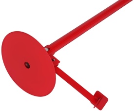 Cric tip coloană cu șurub trapezoidal KraftDele KD5878 – Capacitate 0.75 tone, Înălțime 1.3 - 1.9m, Mecanism mecanic - Img 6