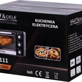 Cuptor electric de bucătărie KraftDele KD4111, 30L, 1650W, cu rotisor, convecție 360° și accesorii incluse - Img 10