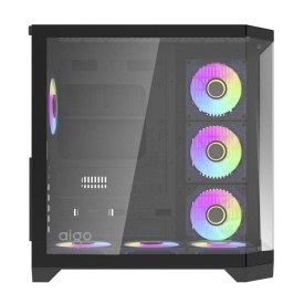 Darkflash Computer Case FT418 PRO + 7 aRGB fans (black) - Img 2