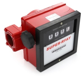 Debitmetru mecanic KraftDele KD1156 pentru motorină, benzină și kerosen, contor distribuție cu afișaj mare - Img 9