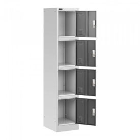 Dulap depozitare metalic 4 comp. modular 38x45x185 cm STAR_MCAB_08 FrommStarck 10260017 – Kraft&Dele