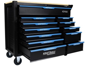 Dulap mobil de scule KraftDele KD1062 cu 501 piese, 12 sertare și organizare completă pentru atelier și garaj - Img 5