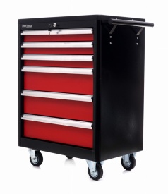 Dulap mobil pentru scule KraftDele KD370 – cărucior atelier cu 6 sertare, gol - Img 5