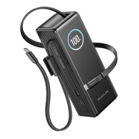 EcoFlow RAPID Powerbank 25000mAh, 170W (cabluri integrate de 100W). - Img 6