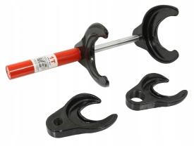 Extractor hidraulic pentru arcuri MacPherson 1T MaxRom, cu prinderi interschimbabile, pentru service auto și vulcanizare - Img 3