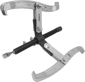 Extractor rulmenți cu 3 brațe și șurub 12 inch, din oțel CR-V, filet trapezoidal, pentru service și lucrări mecanice grele MaxRom V84835 - Img 4