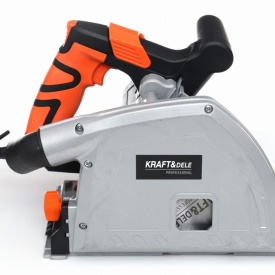 Fierăstrău circular cu tăiere prin plonjare KraftDele KD10195, 1400W, disc 165 mm, adâncime max. 57 mm - Img 5