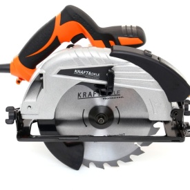 Fierăstrău circular manual KraftDele KD1522, 2450W, disc 190 mm, laser de ghidare, tăiere până la 65 mm