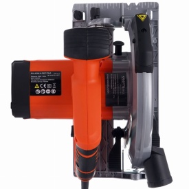 Fierăstrău circular manual KraftDele KD1712, 2900W, disc 185 mm, laser de ghidaj, tăiere la 45° și adâncime maximă 67 mm - Img 7