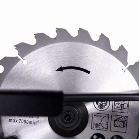 Fierăstrău circular manual KraftDele KD1715, 2400W, disc 185 mm, tăiere dreaptă și în unghi 45° pentru lemn - Img 9