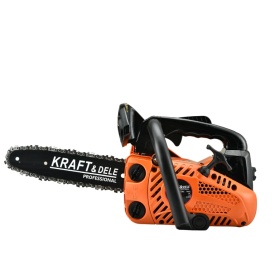 Fierăstrău cu lanț pe benzină pentru crengi KraftDele KD10614, motor 52 cm³, 3,9 CP, lamă 25 cm - Img 4