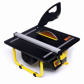 Fierăstrău electric pentru tăiat plăci ceramice umed/uscat KraftDele KD1371, 1700W, masă 330x360 mm