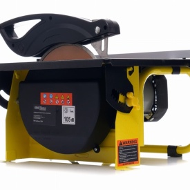 Fierăstrău electric pentru tăiat plăci ceramice umed/uscat KraftDele KD1371, 1700W, masă 330x360 mm - Img 3