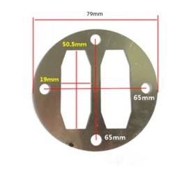 Garnitura din aluminiu pentru cap compresor de aer 46x46mm CH007