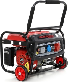 Generator Benzină Profesional Trifazic KraftDele KD139 – 3000W, 230V/380V/12V – Generator Benzină 7CP pentru Șantier și Backup Energie - Img 3