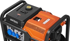 Generator de curent diesel monofazat KraftDele KD3249, 8 kW nominal / 9 kW maxim, 230V, pornire electrică și manuală - Img 8