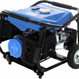 Generator de curent monofazat KraftDele KD144, 3000W, 230V/12V, benzina, pornire electrică și manuală - Img 3