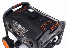 Generator de curent monofazat KraftDele KD695, 230V, 3,2 kW / 3,5 kW, rezervor 15L, ieșire 12V, open frame - Img 9