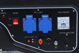 Generator de curent portabil Ripper 230V 3 kW cu AVR, motor OHV 7 CP și rezervor 15 L, Mar-Pol M82484R - Img 10