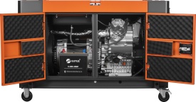 Generator de curent trifazat diesel KraftDele KD3246, 20 kW, 230V/400V, pornire electrică - Img 5