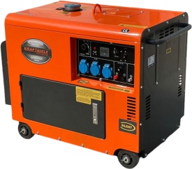 Generator diesel monofazat KraftDele KD123, 7000 W, cu ATS, AVR, pornire electrică și mecanică, ieșire 12V/230V