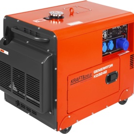 Generator electric diesel monofazat 230V KraftDele KD3242, 7 kW maxim, cu ATS inclus și pornire electrică - Img 6