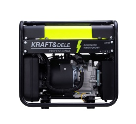 Generator electric inverter KraftDele KD134, 3,5 kW, motor 4 timpi, pornire manuală, sinusoidă pură - Img 2