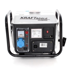 Generator electric monofazat KraftDele KD109B 1200W, 230V și 12V, portabil, cu pornire manuală și rezervor 4L - Img 3