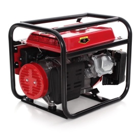 Generator electric monofazat pe benzină KraftDele KD110, 1500W, 230V + 12V, cu voltmetru și pornire mecanică - Img 5