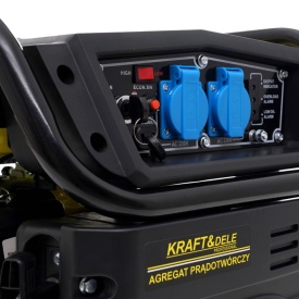 Generator inverter monofazat KraftDele KD194, 4,8 kW, 230V, cu sinusoidă pură pentru alimentare de rezervă acasă, camping și echipamente sensibile - Img 12