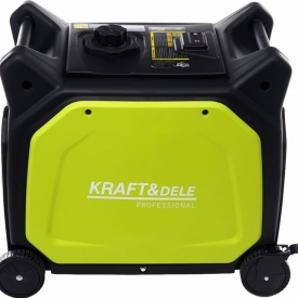 Generator inverter monofazat pe benzină KraftDele KD682, 7,0 kW nominal / 7,6 kW maxim, 230 V, cu stabilizare tensiune - Img 4
