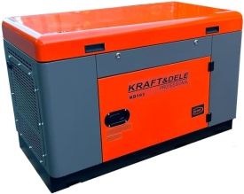 Generator monofazat diesel KraftDele KD197, 12 kW putere nominală, 13 kW maxim, AVR, pornire electrică, 230V - Img 2