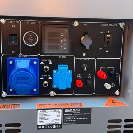 Generator monofazat diesel KraftDele KD197, 12 kW putere nominală, 13 kW maxim, AVR, pornire electrică, 230V - Img 12