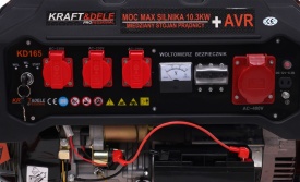 Generator Profesional Trifazic KraftDele KD165 – 5500W, 230V/380V/12V, Pornire Electrică – Putere Industrială pentru Independență Totală - Img 12
